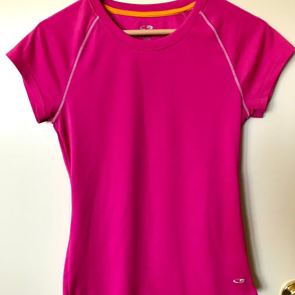 Champion Women’s Activewear Tee – Vibrant Pink – Size Medium
